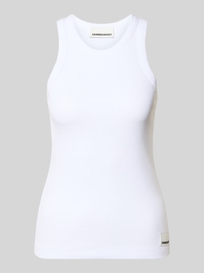 ARMEDANGELS Slim Fit Tank Top aus Baumwoll-Mix Modell 'KANITAA' Weiss 2
