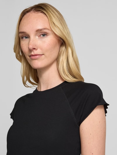 Tom Tailor Denim Regular Fit T-Shirt aus Baumwoll-Mix Black 3