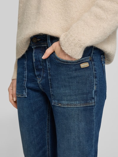 Gang Boyfriend Jeans mit Label-Detail Modell 'NICA WORKER' Blau 3