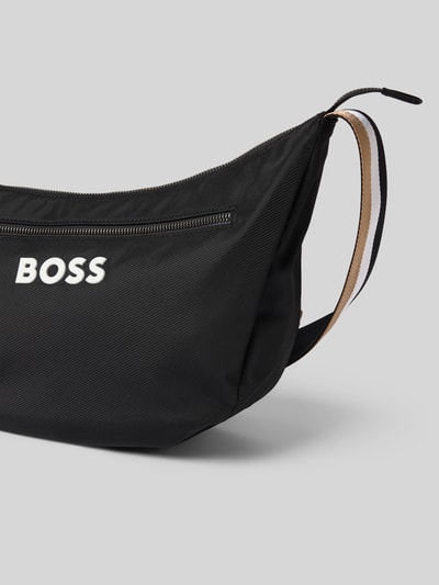 BOSS Schoudertas met contrasterend logo Zwart - 3
