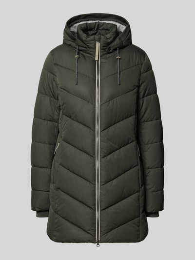 camel active Steppmantel mit Zweiwege-Reißverschluss Gruen 2