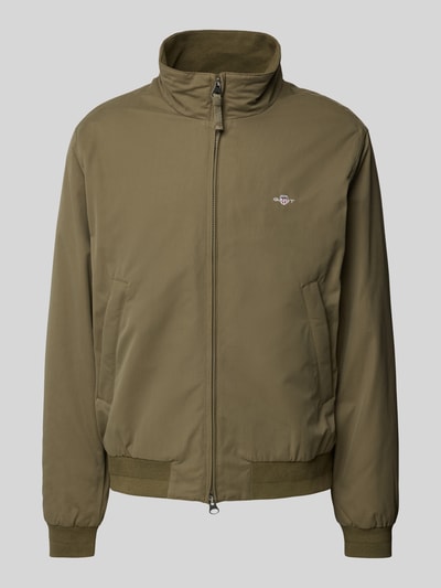 Gant Blouson mit Zweiwege-Reißverschluss Oliv 2