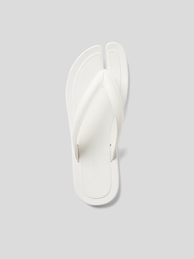 Maison Margiela Zehentrenner mit Tabi-Toe Weiß 5