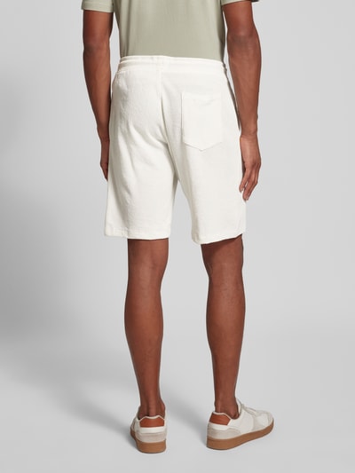 MCNEAL Regular Fit Shorts mit Strukturmuster Offwhite 5