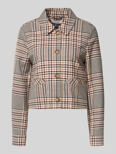 comma Blazer met knoopsluiting Beige - 2