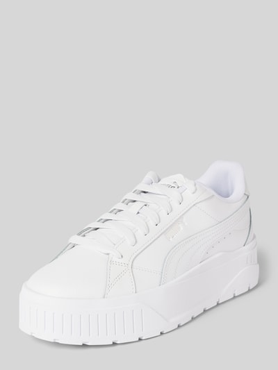 Puma Sneaker aus Leder-Mix Modell 'Karmen' Weiss 1