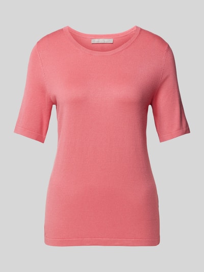 Christian Berg Woman Selection T-Shirt in Ripp-Optik Pink 2