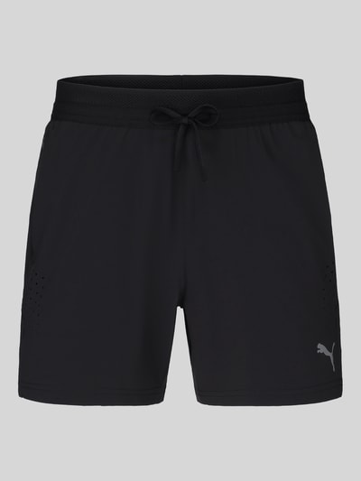 PUMA Performance Regular Fit sportshorts met logoprint model 'M PWRMODE 5' Zwart - 2