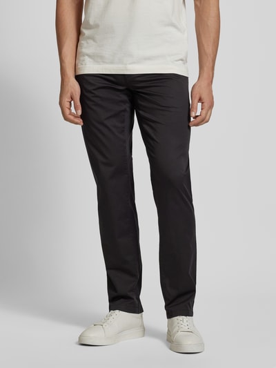 Brax Regular Fit Chino mit Paspeltasche Modell 'EVEREST' BLACK 4