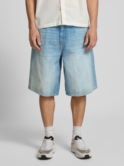 Only & Sons Korte baggy fit jeans in 5-pocketmodel, model 'CARL BALLOON' Lichtblauw - 4