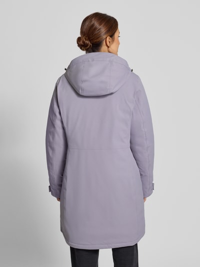 camel active Parka mit Kapuze und Eingrifftaschen Flieder 5