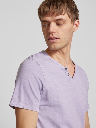 Jack & Jones T-Shirt mit V-Ausschnitt Lavender 3