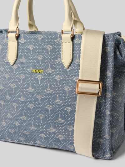 JOOP! Handtas met labelapplicatie, model 'origine denim aurelia' Jeansblauw - 3