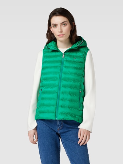 Tommy Hilfiger Gewatteerde bodywarmer met ritszakken Groen - 4