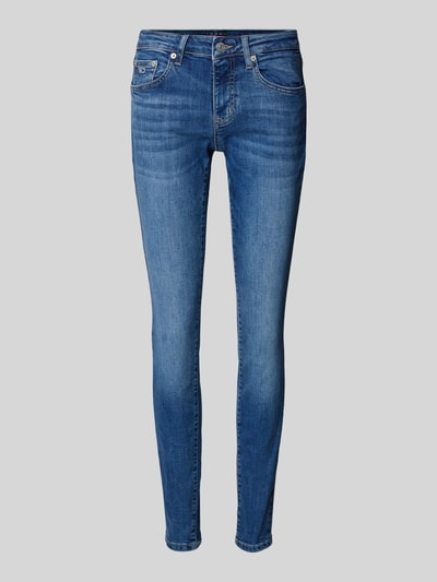 Tommy Jeans Skinny Fit Jeans im 5-Pocket-Design Modell 'SOPHIE' Dunkelblau 1