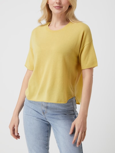 Luisa Cerano Pullover met kasjmiergehalte  Geel - 4