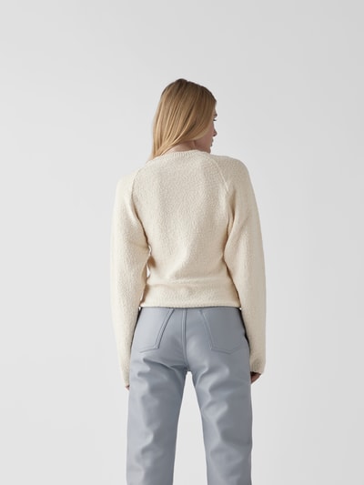 Victoria Beckham Pullover mit Rundhalsausschnitt Ecru 5