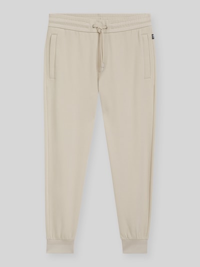 BOSS Regular Fit Jogpants aus Baumwoll-Mix Modell 'LAMONT' Beige 2