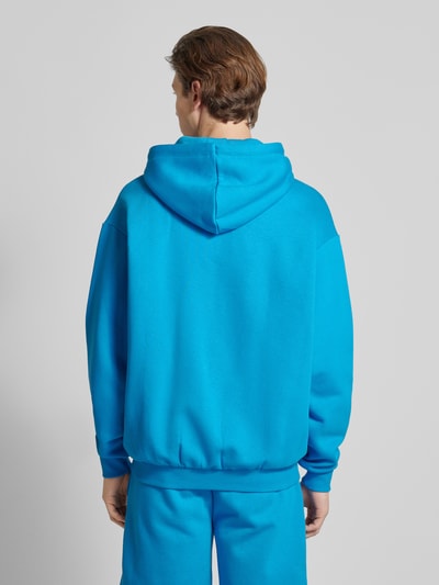 KARL KANI Sweatjacke mit Label-Detail Blau 5