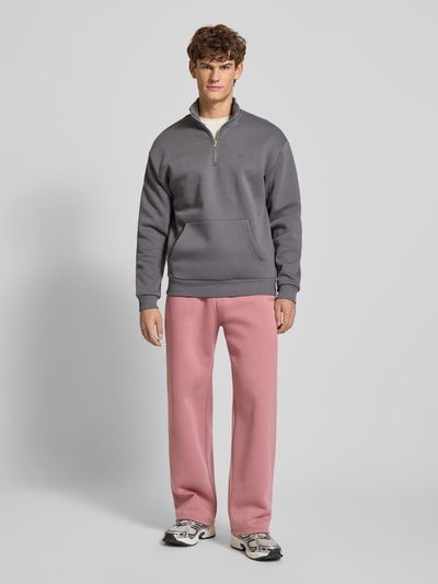 REVIEW Loose Fit Sweatpants mit Seitentaschen Altrosa 1