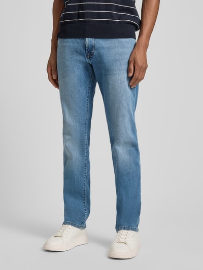 Pierre Cardin Regular Fit Jeans mit Eingrifftaschen Modell 'Dijon' Hellblau 4
