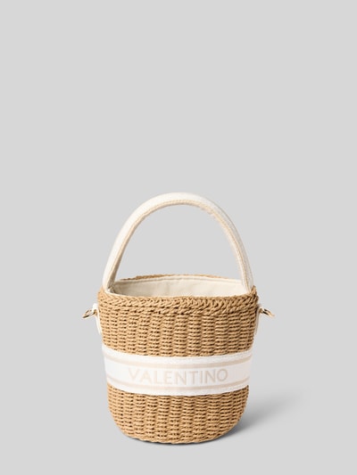 Valentino Bags Handtasche in Flecht-Optik Ecru 3