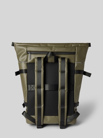 Strellson Plecak z nadrukiem z logo model ‘sebastian’ Oliwkowy 5