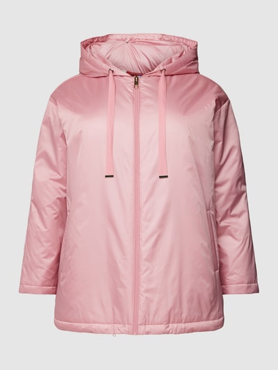 Marina Rinaldi PLUS SIZE Jacke mit Kapuze Modell 'PAGELLA' Rosa 2