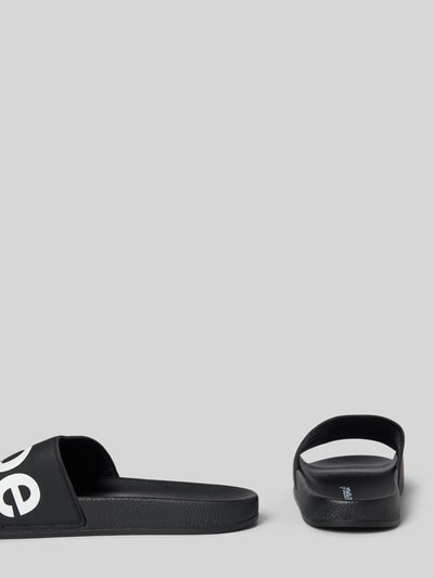 Superga Slippers met logoprint Zwart - 2