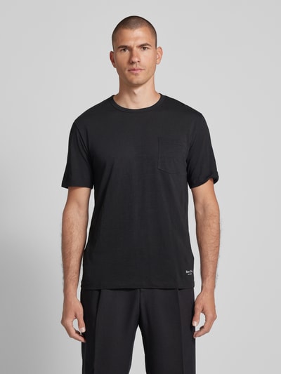 Marc O'Polo T-Shirt mit Rundhalsausschnitt Black 4