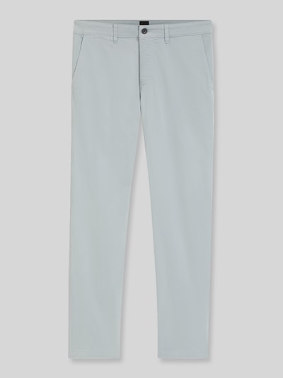 BOSS Orange Chinos o kroju regular fit z mieszanki bawełny Jasnoszary 2