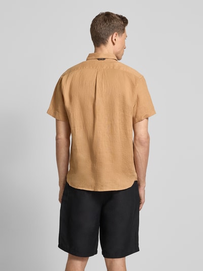 Napapijri Koszula casualowa z listwą guzikową Beżowy 5