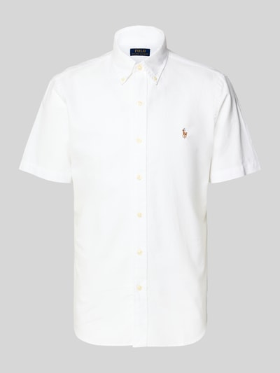 Produktfoto, wit regular fit vrijetijdsoverhemd uit puur katoen Regular Fit Freizeithemd aus reiner Baumwolle van Polo Ralph Lauren
