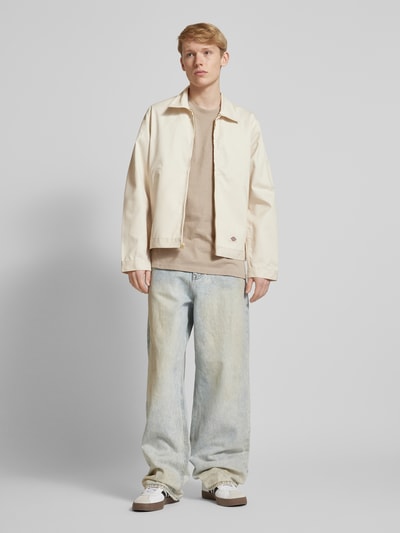 Dickies Jacke mit Label-Patch Modell 'UNLINED EISENHOWER' Offwhite 1