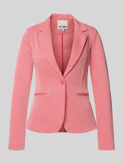 ICHI Regular Fit Blazer mit Reverskragen Modell 'Kate' Neon Pink 2