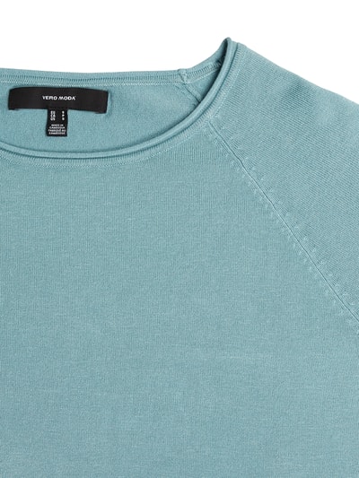 Vero Moda Pullover mit Raglanärmeln Modell 'Nellie' Mint 2