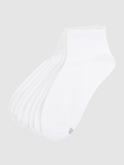 s.Oliver RED LABEL Socken in Melange-Optik im 4er-Pack Weiss 1