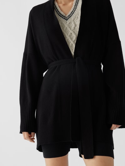 Nili Lotan Strickjacke aus Kaschmir Schwarz 6