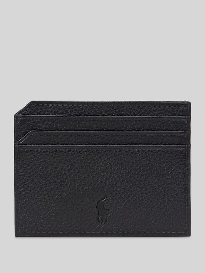 Polo Ralph Lauren Kartenetui aus Kalbsleder mit Kartenfächern Black 2
