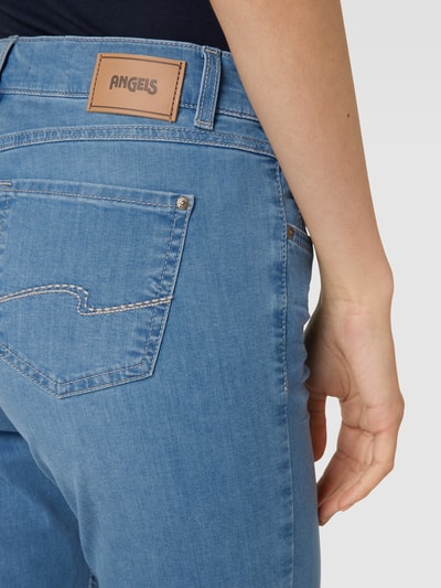 Angels Stoffen broek met 5-pocketmodel, model 'Cici' in offwhite online kopen | P&C
