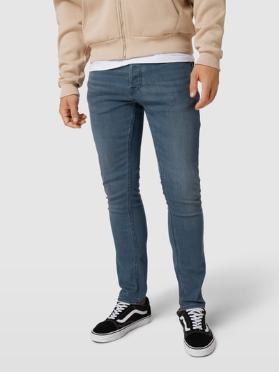 Jack & Jones Slim fit jeans in 5-pocketmodel, model 'GLENN ORIGINAL' Middengrijs - 4