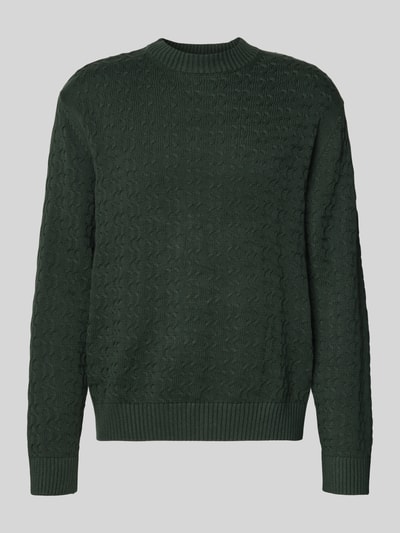 SELECTED HOMME Relaxed Fit Pullover aus reiner Baumwolle Modell 'PHILIP' Dunkelgruen 2
