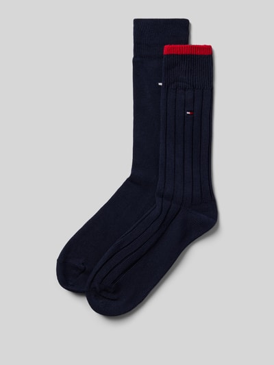 Tommy Hilfiger Strümpfe aus Baumwoll-Mix im 2er-Pack Marine 1