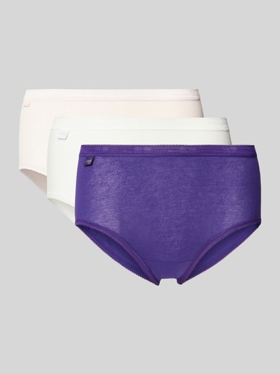 Sloggi Slip met labeldetail in een set van 2 stuks, model 'BASIC+' Mauve - 1