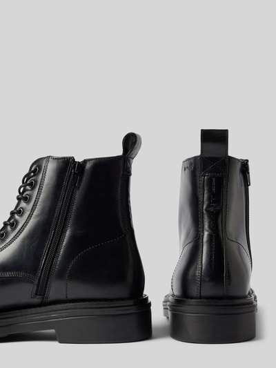 Gant Boots aus Leder mit Reißverschluss Modell 'Boggar' Black 2