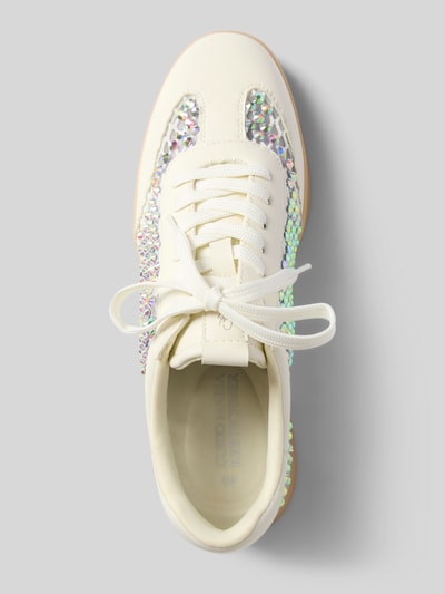 MARCO TOZZI Sneaker mit Strassstein-Besatz Offwhite 3