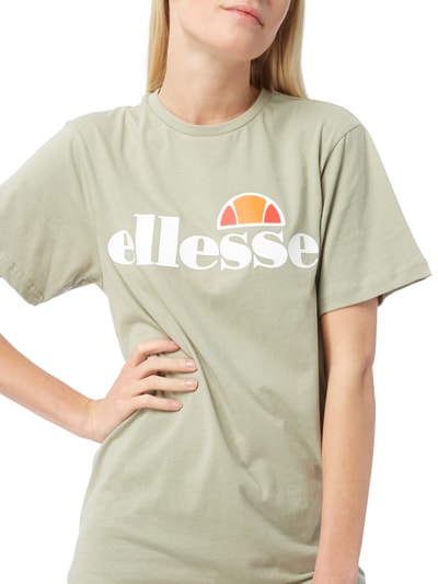 Ellesse T-Shirt mit Logo-Print Dunkelgruen 3