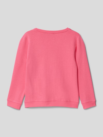 Blue Seven Sweatshirt mit Zierbesatz Pink 3