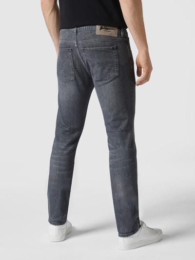 Baldessarini Straight fit jeans met stretch, model 'John' Middengrijs - 5