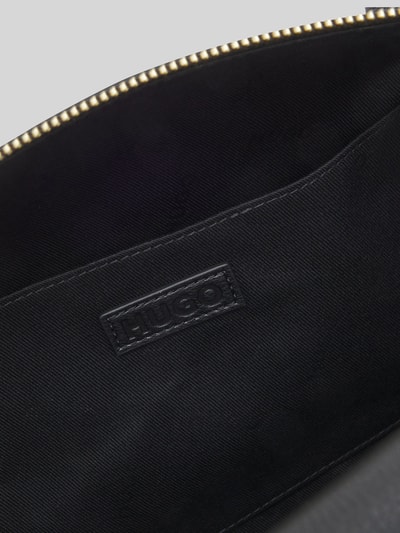 HUGO Henkeltasche mit Logo-Detail Modell 'Briony_Duffle' Black 6
